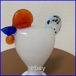 2017 Rooster Signed Limited 300 with Original Box Iittala Birds By Toikka NEW