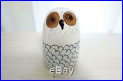 AUTH iittala Oiva Toikka MOG Bespoke bird Owlet Lumi Limited to 300