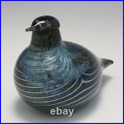 A Nuutajarvi Glass Bird c1990