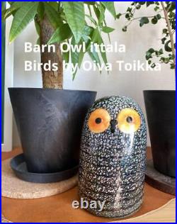 Barn Owl ittala Birds by Oiva Toikka scope W100×H155mm