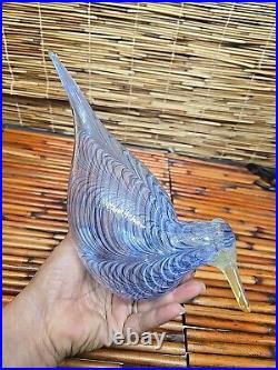 Beautiful Iittala Finland Art Glass Cloud Tern Bird Figurine