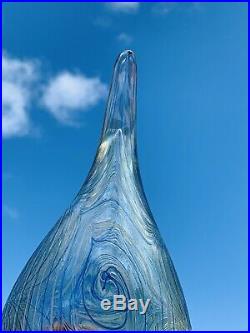 Beautiful iittala Finland Oiva Toikka Blown Glass Bird Sculptural Ornament. 10