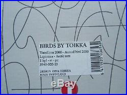 Birds by Toikka, Arctic Tern Signed Original Box Annual Bird 2000
