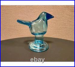 Birds by Toikka Sieppo Turquoise x Sky Blue iittala Figurine Engraved with Box