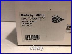 Birds by Toikka Whip Poor Will 85 x 130 mm Iittala