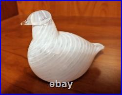 Hand Blown iittala Toikka Baby Willow Grouse