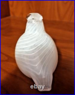 Hand Blown iittala Toikka Baby Willow Grouse