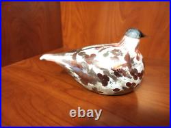 Hand Blown iittala Toikka Cucunor 2008 Annual Bird (RARE)