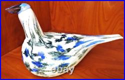 Hand Blown iittala Toikka Finnish Dove 488/1917 Hand Blown iittala Toikka Finnish Dove 488/1917
