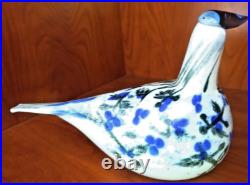 Hand Blown iittala Toikka Finnish Dove 488/1917 Hand Blown iittala Toikka Finnish Dove 488/1917