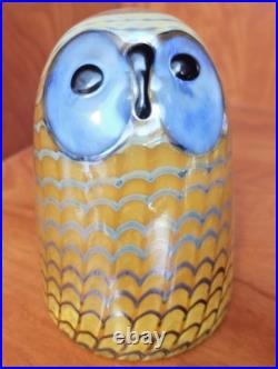 Hand Blown iittala Toikka Owlet Hand Blown iittala Toikka Owlet