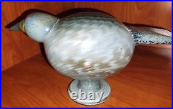 Hand Blown iittala Toikka Pigeon