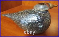 Hand Blown iittala Toikka Spotted Crake 3x 6.25