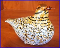 Hand Blown iittala Toikka Summer Grouse Hand Blown iittala Toikka Summer Grouse