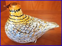 Hand Blown iittala Toikka Summer Grouse Hand Blown iittala Toikka Summer Grouse