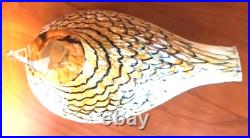 Hand Blown iittala Toikka Summer Grouse Hand Blown iittala Toikka Summer Grouse