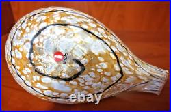 Hand Blown iittala Toikka Summer Grouse Hand Blown iittala Toikka Summer Grouse