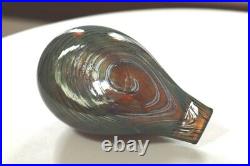 IITTALA Bird Atlas KOP 1986 Oiva Toikka Nuutajarvi Glass Art Figurine