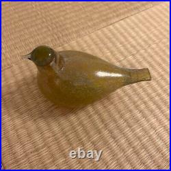 IITTALA Birds by Toikka Bird Prototype Nuutajärvi 80's Vintage Figurine F/S