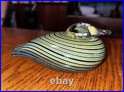 IITTALA FINLAND Birds by Toikka Whippoorwill Signed by Oiva Toikka NICE