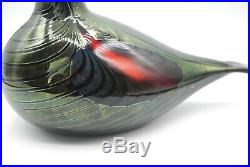 IITTALA /nuutajarvi LARGE BIRD BY O. TOIKA FASAANI PHEASANT 24 CM X 15 CM