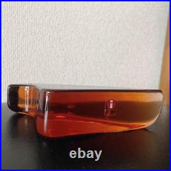 Iitala mina perhonen Glass Bird Minagawa Akira Lemon Seville Orange Gray set JPN