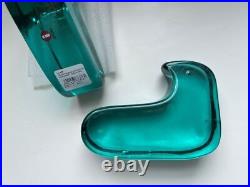 Iitala mina perhonen Glass Bird Minagawa Akira blue linen water green set of 3