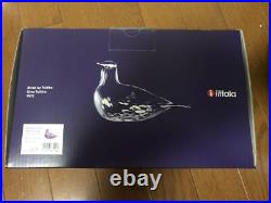 Iittala Amethyst Bird Oiva Toikka 2021 Limited L21cm x H13cm Purple with Box