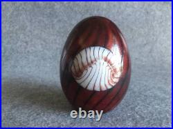 Iittala Annual Egg 2010 Birds by Oiva Toikka Glass Object Ornament Rare