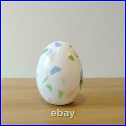 Iittala Annual Egg 2014 Bird Oiva Toikka Handmade Glass Art Finland Japan