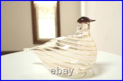 Iittala Annual bird 2022 Crake copper Oiva Toikka first come first served Iittala Annual bird 2022 Crake copper Oiva Toikka first come first served