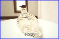 Iittala Annual bird 2022 Crake copper Oiva Toikka first come first served Iittala Annual bird 2022 Crake copper Oiva Toikka first come first served