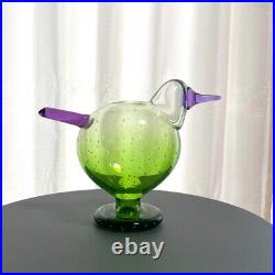 Iittala BIRDS BY TOIKKA Evening Bird Green 2023 Scope Neodymium Glass Limited JP