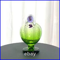 Iittala BIRDS BY TOIKKA Evening Bird Green 2023 Scope Neodymium Glass Limited JP