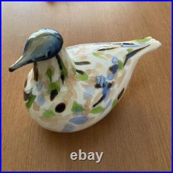 Iittala Bird By Oiva Toikka Annual Bird Vuosilintu 2014 Alder Thrush Glass