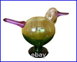 Iittala Bird Evening Bird Scope Apple Green and Amethyst from JP g45 Iittala Bird Evening Bird Scope Apple Green and Amethyst from JP g45