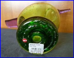 Iittala Bird Evening Bird Scope, apple green and amethyst from Japan Iittala Bird Evening Bird Scope, apple green and amethyst from Japan