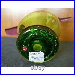 Iittala Bird Evening Bird Scope, apple green and amethyst iittala