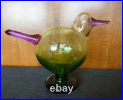 Iittala Bird Evening Bird Scope, apple green and amethyst iittala NEW