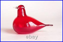 Iittala Bird Figurine Red