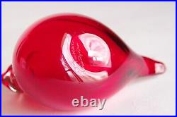 Iittala Bird Figurine Red