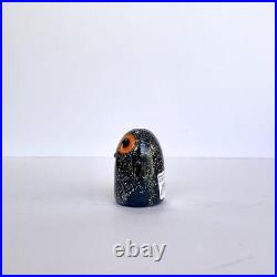 Iittala Bird Little Barn Owl Figurine O. Toikka Nuutajarvi Oiva Toikka