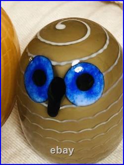 Iittala Bird Northern Owl Yellow Owlet Barn Owl Oiva Toikka Birds by Toikka g45 Iittala Bird Northern Owl Yellow Owlet Barn Owl Oiva Toikka Birds by Toikka g45