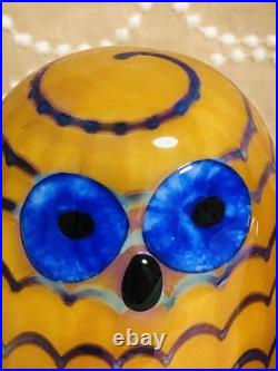 Iittala Bird Northern Owl Yellow Owlet Barn Owl Oiva Toikka Birds by Toikka g45 Iittala Bird Northern Owl Yellow Owlet Barn Owl Oiva Toikka Birds by Toikka g45