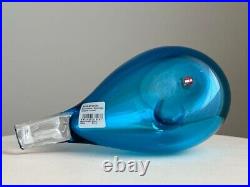 Iittala Bird Oiva Toikka Turquoise Blue ShoreBird