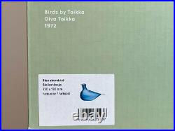 Iittala Bird Oiva Toikka Turquoise Blue ShoreBird