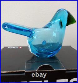 Iittala Bird Sieppo O. Toikka 2015 SCOPE Light Blue Green Limited 1000 Ornament