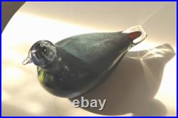 Iittala Bird Snipe Oiva Toikka 1992 OP Tukku Exclusive Art Glass Finland Iittala Bird Snipe Oiva Toikka 1992 OP Tukku Exclusive Art Glass Finland