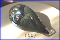 Iittala Bird Snipe Oiva Toikka 1992 OP Tukku Exclusive Art Glass Finland Iittala Bird Snipe Oiva Toikka 1992 OP Tukku Exclusive Art Glass Finland