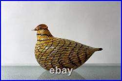 Iittala Bird Swamp Curlew Oiva Toikka Design2006 Large Glass Art 20cmJP
